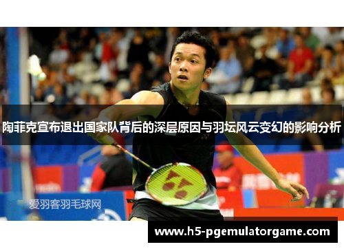 陶菲克宣布退出国家队背后的深层原因与羽坛风云变幻的影响分析